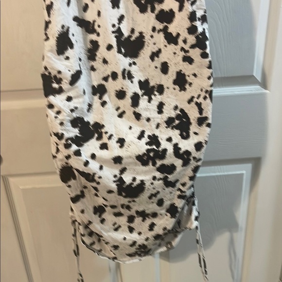 Motel Rocks Black and White Spotted Mini Dress - Picture 5 of 8